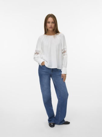 ЖЕНЩИНЫ - Vero Moda Женская Рубашка Белая Regular