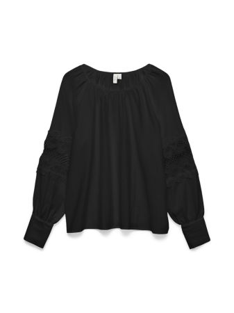 ЖЕНЩИНЫ - Vero Moda Женская Рубашка Чёрная Regular