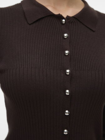 ЖЕНЩИНЫ - Vero Moda Кардиган Chocolate Torte 