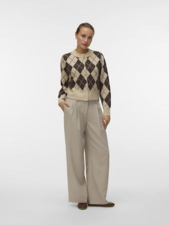 ОДЕЖДА - Vero Moda Кардиган Oatmeal Chocolate Martini 