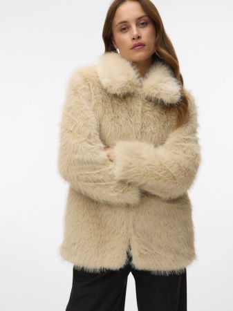 Vero Moda Зимняя Куртка Бежевая [2]