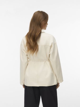 FEMEI - Geaca Crem Femei