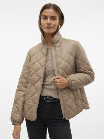 Vero Moda Geaca Bej  Femei [2]