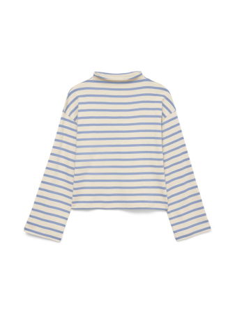 Свитера и Кардиганы - VERO MODA Женская Водолазка Birch Brunnera Blue Oversize