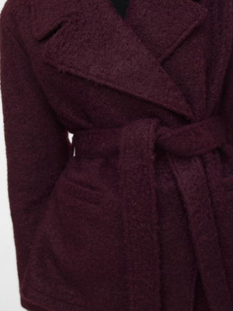 Geci si Jachete - Vero Moda Palton Rosu Visiniu  Femei