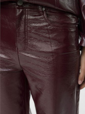 Vero Moda Pantaloni Rosii-Visiniii  Femei [4]