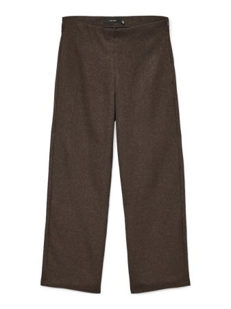 Vero Moda Pantaloni Maro Inchis Wide Femei [5]