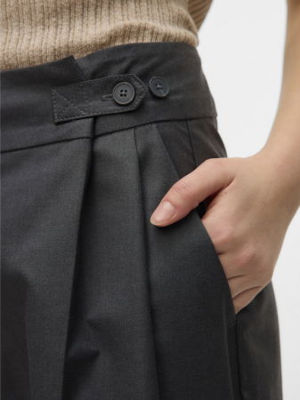 Vero Moda Брюки Dark Grey Melange Straight [4]