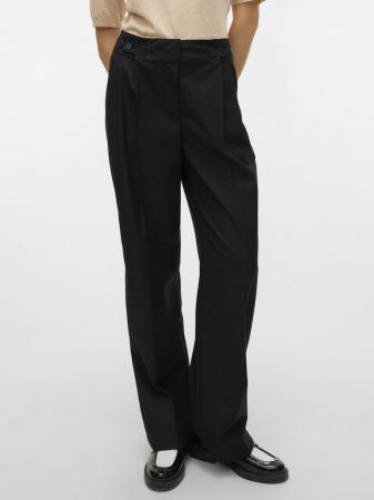 FEMEI - Vero Moda Pantaloni Negri Straight Femei