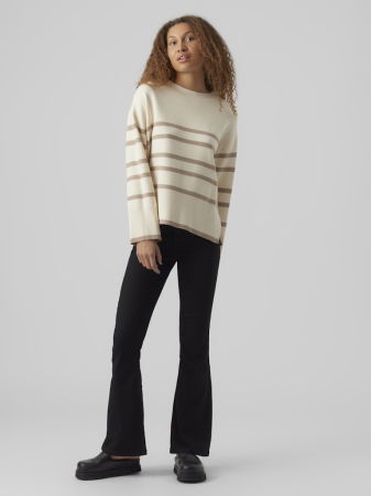 Pulovere si Cardigane - Vero Moda Pulover Bej  Femei