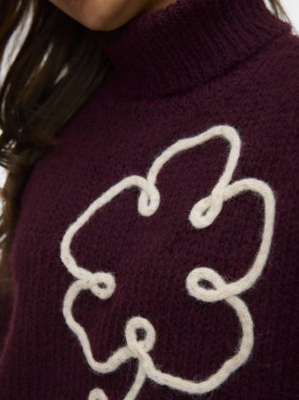 FEMEI - Vero Moda Pulover Rosu Visiniu  Femei