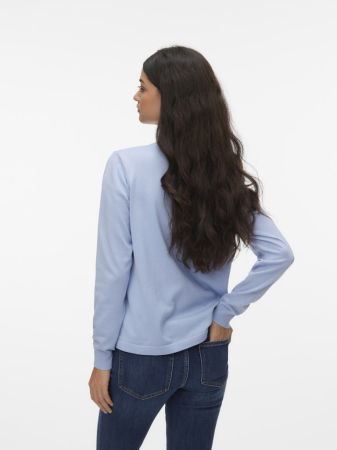 FEMEI - Vero Moda Pulover Albastru Regular Femei