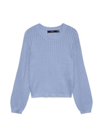 Pulovere si Cardigane - Pulover Albastru Regular Femei