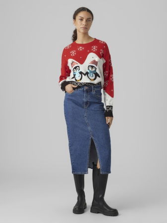 IMBRACAMINTE - Vero Moda Pulover Rosu  Femei