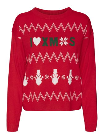 Pulovere si Cardigane - Vero Moda Pulover Rosu  Femei