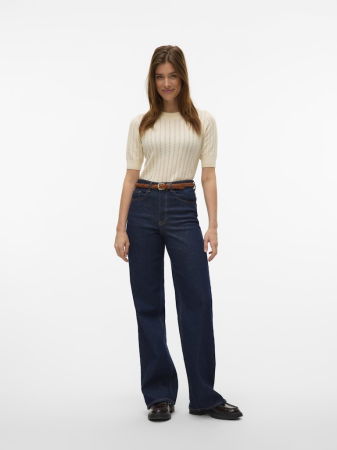 ЖЕНЩИНЫ - Женский Свитер С Коротким Рукавом Бежевый 