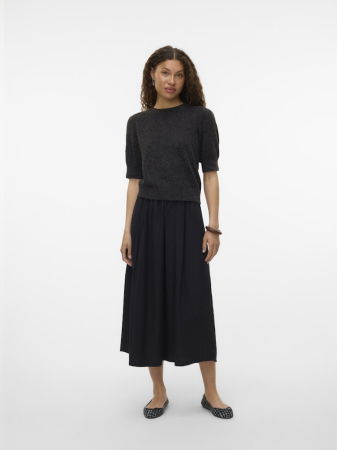 ОДЕЖДА - Vero Moda Свитер С Коротким Рукавом Chocolate Torte 