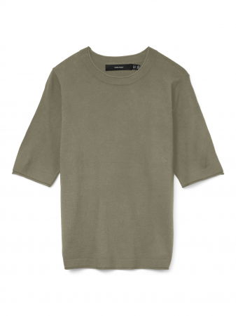 Свитера и Кардиганы - Vero Moda Женский Свитер С Коротким Рукавом Оливково-Зеленый 