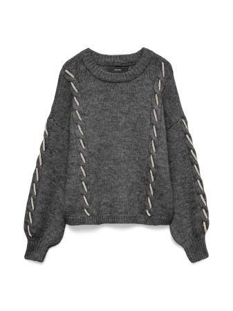 ОДЕЖДА - Vero Moda Свитер Dark Grey Melange 