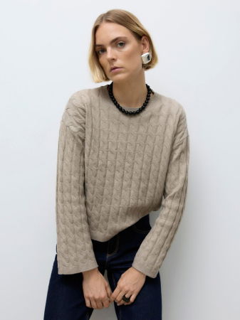 ЖЕНЩИНЫ - Vero Moda Свитер Natural Melange 