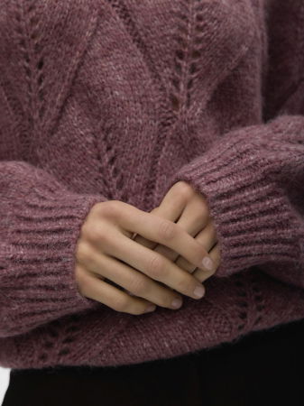 FEMEI - Vero Moda Pulover Rosu Visiniu  Femei