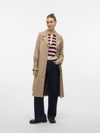 Geci si Jachete - Vero Moda Trench Maro  Femei