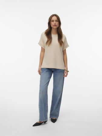 FEMEI - VERO MODA Tricou Bej  Femei