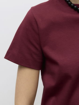 ОДЕЖДА - Vero Moda Женская Футболка Вишнево-Красная 