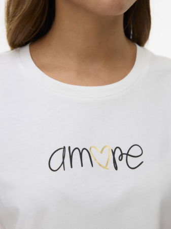 FEMEI - Tricou Alb Femei