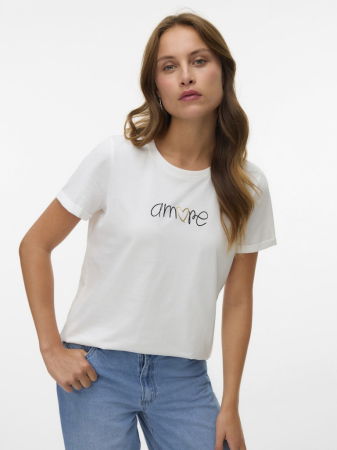 FEMEI - Tricou Alb Femei