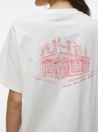 FEMEI - Tricou Alb Femei