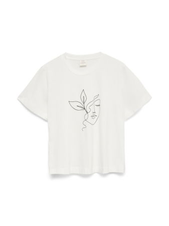 FEMEI - Vero Moda Tricou Alb  Femei