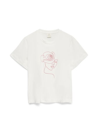 FEMEI - Vero Moda Tricou Alb  Femei