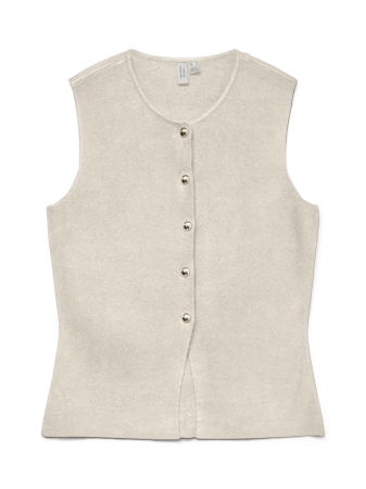 ЖЕНЩИНЫ - Vero Moda Женский Жилет Бежевый Regular