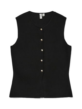 ЖЕНЩИНЫ - Vero Moda Женский Жилет Чёрный Regular