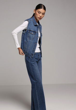 FEMEI - Vesta Albastra Femei