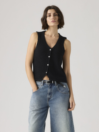 FEMEI - Vesta Neagra Regular Femei