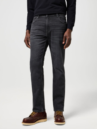 Regular - Wrangler Blugi Gri Deschis GREENSBORO Regular Straight Barbati