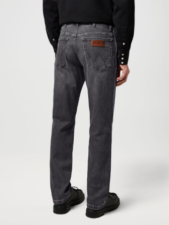 BARBATI - Wrangler Blugi Gri Inchis TEXAS SLIM Authentic Slim Barbati