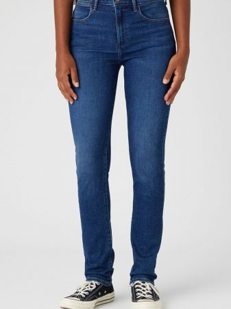 ДЖИНСЫ - Wrangler Женские Джинсы Синие SLIM Slim