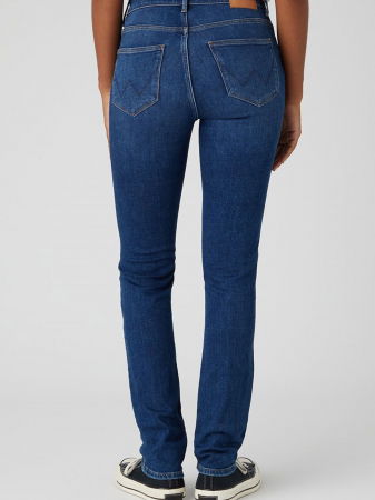 ДЖИНСЫ - Wrangler Женские Джинсы Синие SLIM Slim