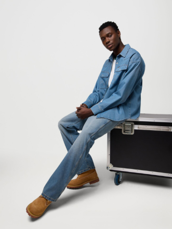 Wrangler Джинсы Authentic Medium LOOSE STRAIGHT Oversized [5]