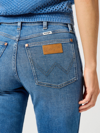 ЖЕНЩИНЫ - Wrangler Женские Джинсы Синие SUNSET Straight