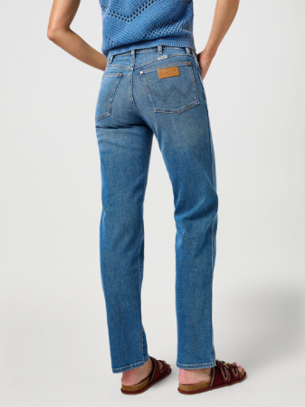 ЖЕНЩИНЫ - Wrangler Женские Джинсы Синие SUNSET Straight