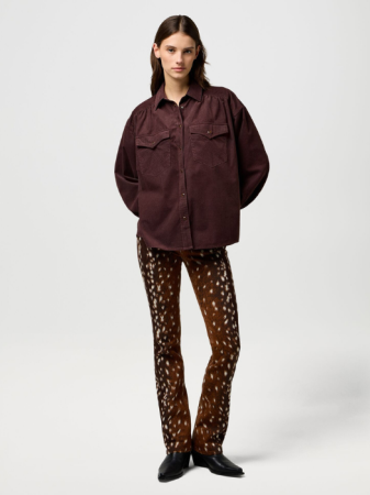 Bootcut - Wrangler Blugi Maro BOOTCUT Bootcut Femei