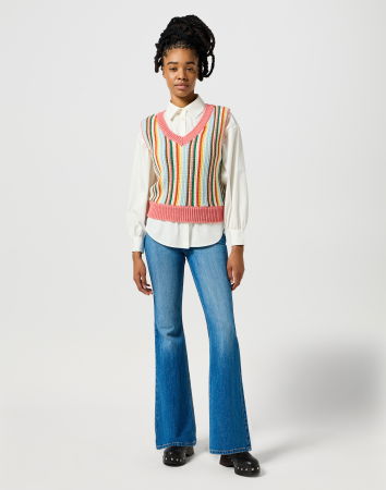 ЖЕНЩИНЫ - Wrangler Женские Джинсы Синие Flare