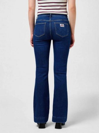 Bootcut - Wrangler Женские Джинсы Синие FLARE Flare