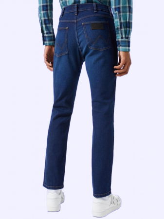 Wrangler Мужские Джинсы Синие Slim Tapered [2]
