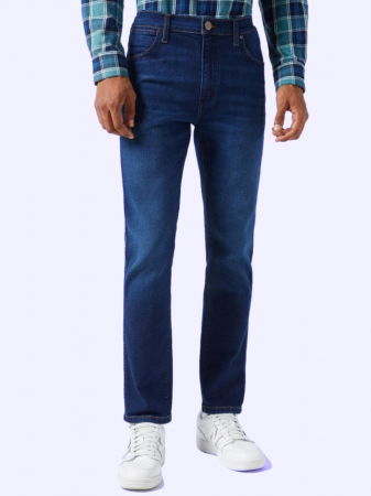 BARBATI - Wrangler Blugi Slim Tapered Blue Barbati