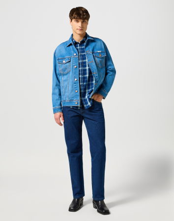 BARBATI - Wrangler Blugi Albastri 13MWZ Regular Bootcut Barbati